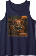 Lover Sleeveless Tank Top - Navy Blue