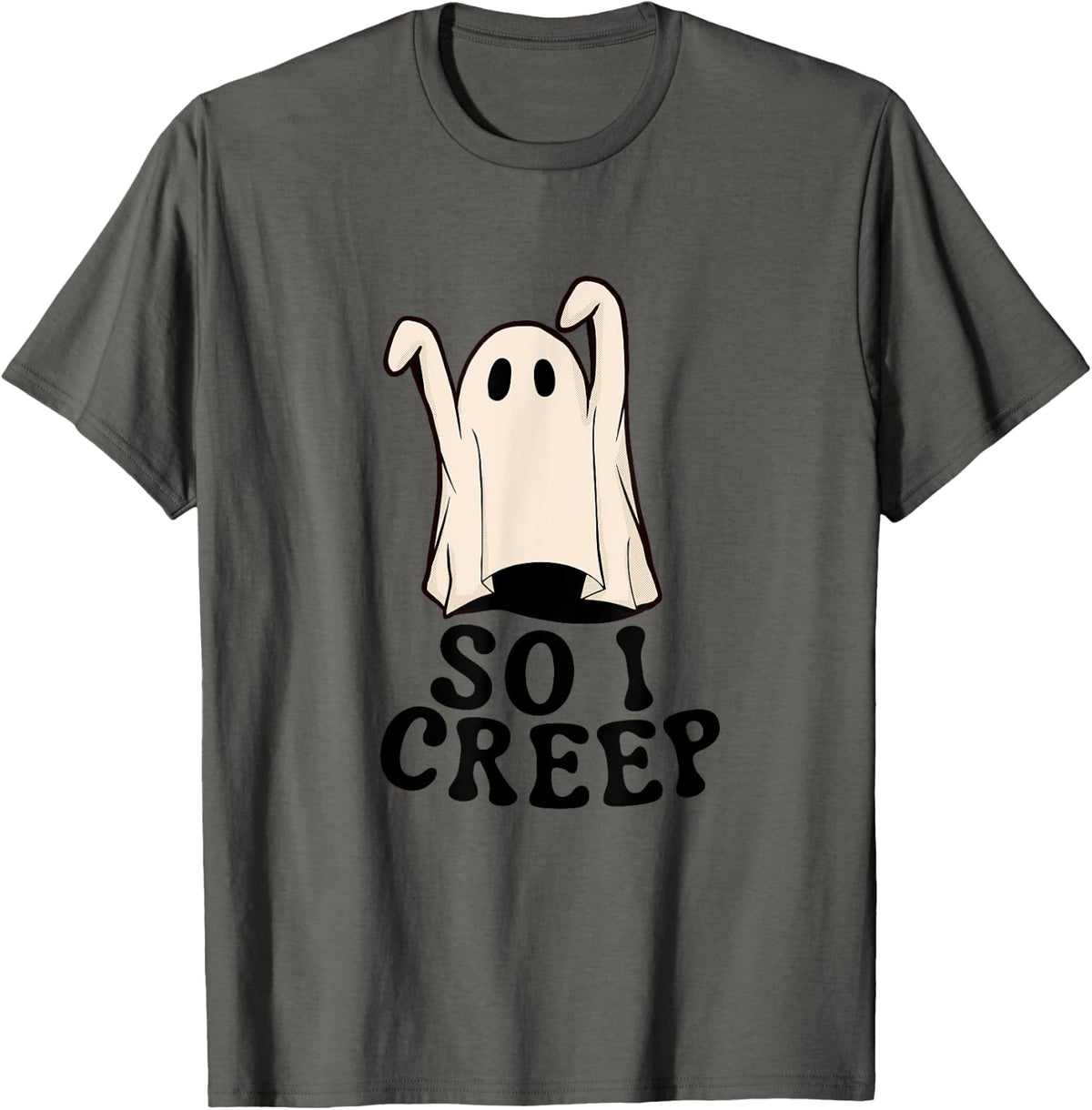 So I Creep T-Shirt - Asphalt Grey