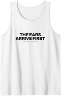 Basset Hound - The Ears Arrive First - Hound Dog Sleeveless Tank Top - White
