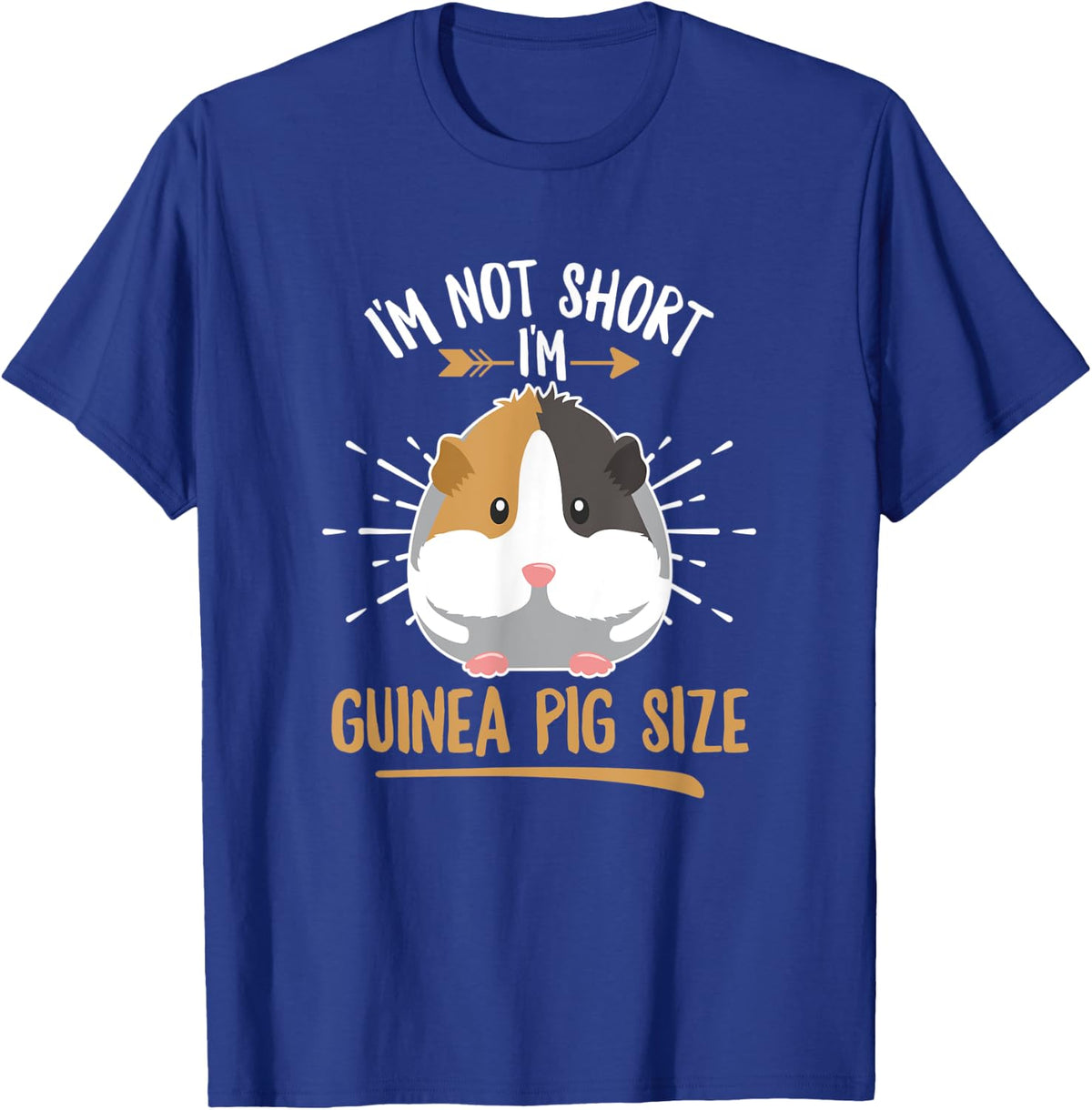 Fluff Design for a Guinea Pig Breeder T-Shirt - Royal Blue
