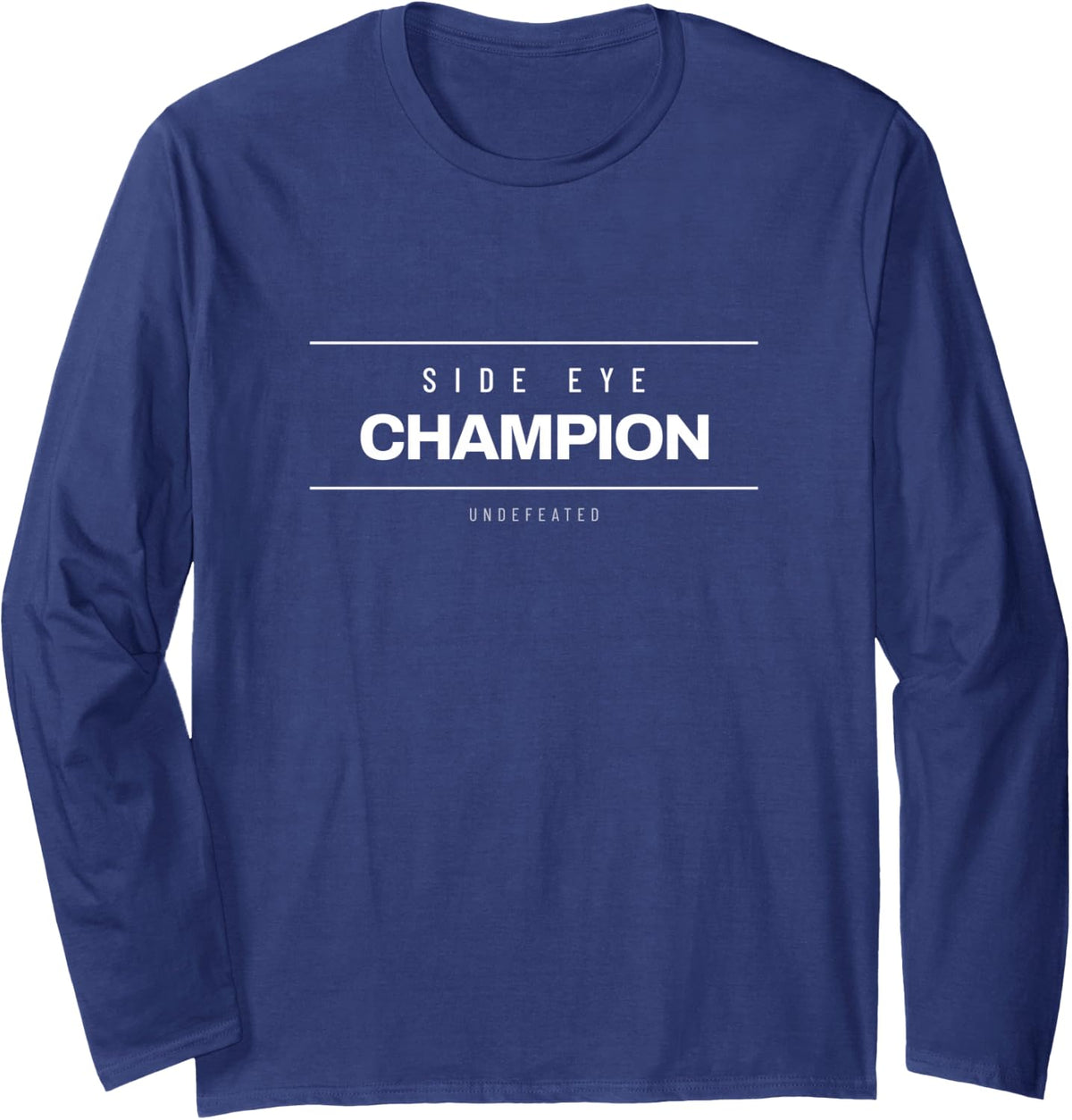 Bull Terrier English Bull Terrier Dog Mom Dog Dad Dog Lover Long Sleeve T-Shirt - Adult Unisex Navy Blue