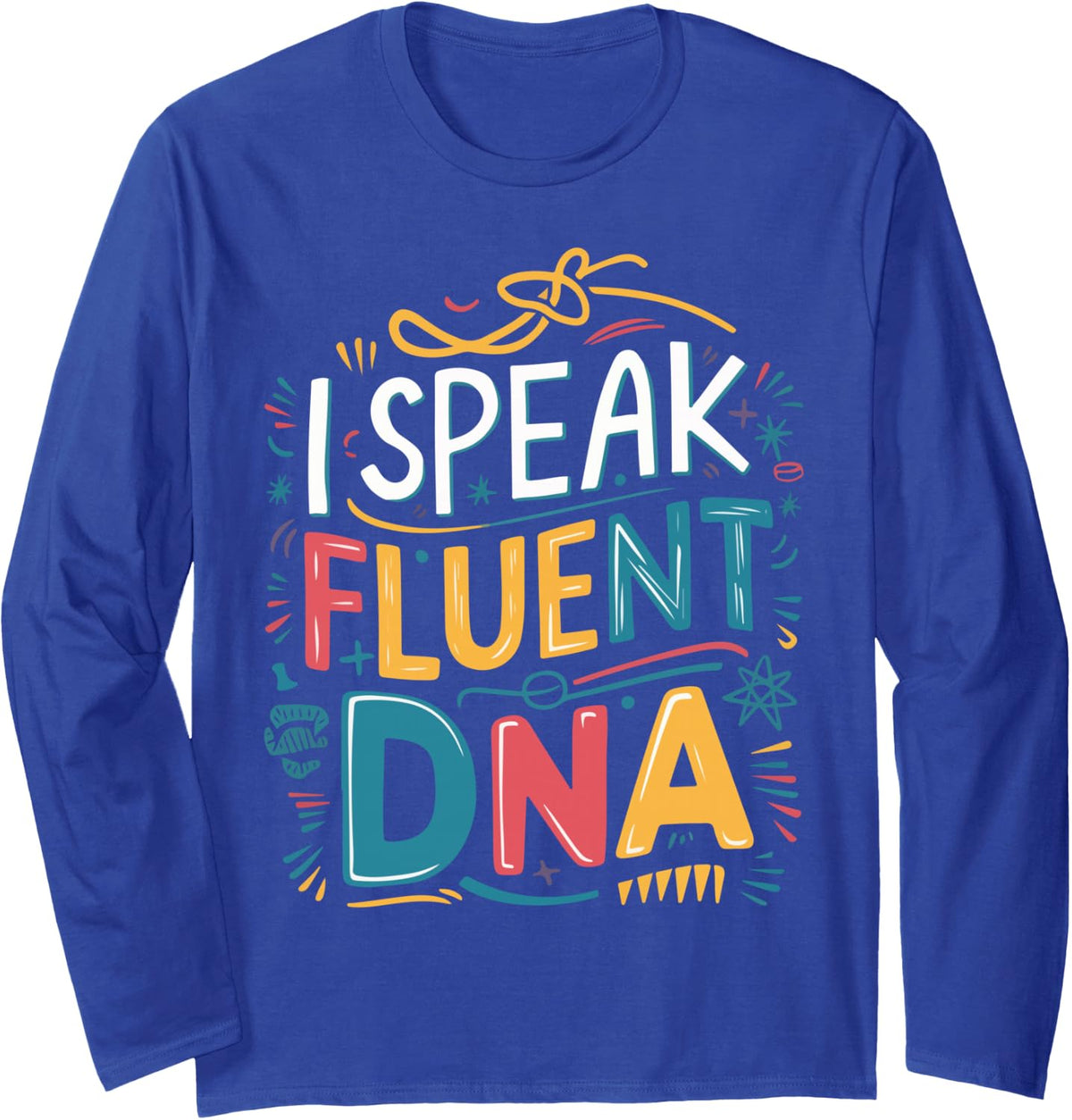 Forensics I Crime Investigator Long Sleeve T-Shirt - Adult Unisex Royal Blue