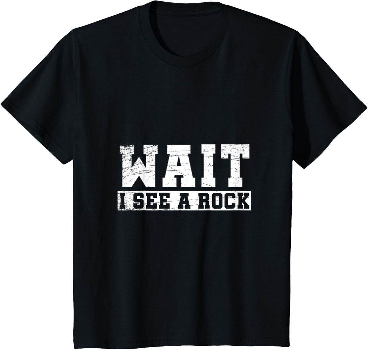 Funny Rock Collector Paleontologist Gift Geology T-Shirt - Black