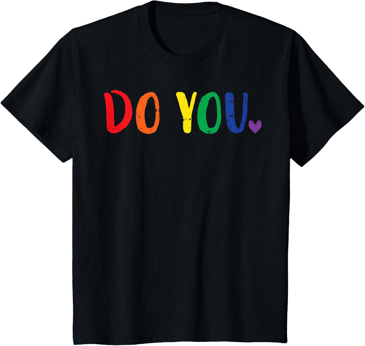 Have Rainbow Flag Pride Month Straight Ally T-Shirt - Black