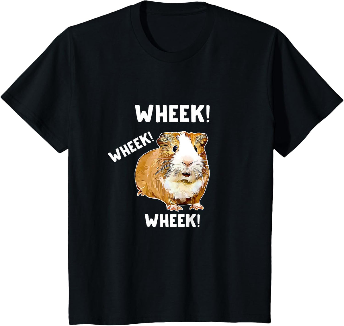 Cute & Funny Guinea Pig Owner Gift - Cavy Lover T-Shirt - Black