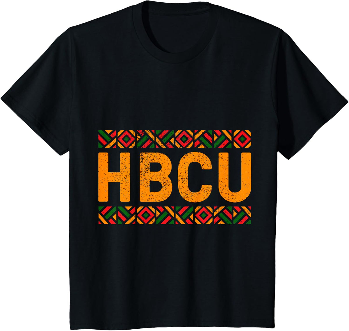HBCU Abbreviation Shirts T-Shirt - Black