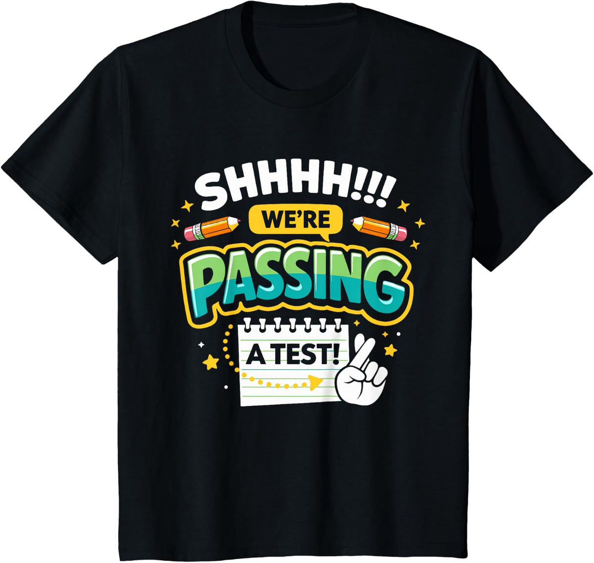 Test Day Teacher State Testing Mode On Staar Test Teachers T-Shirt - Black