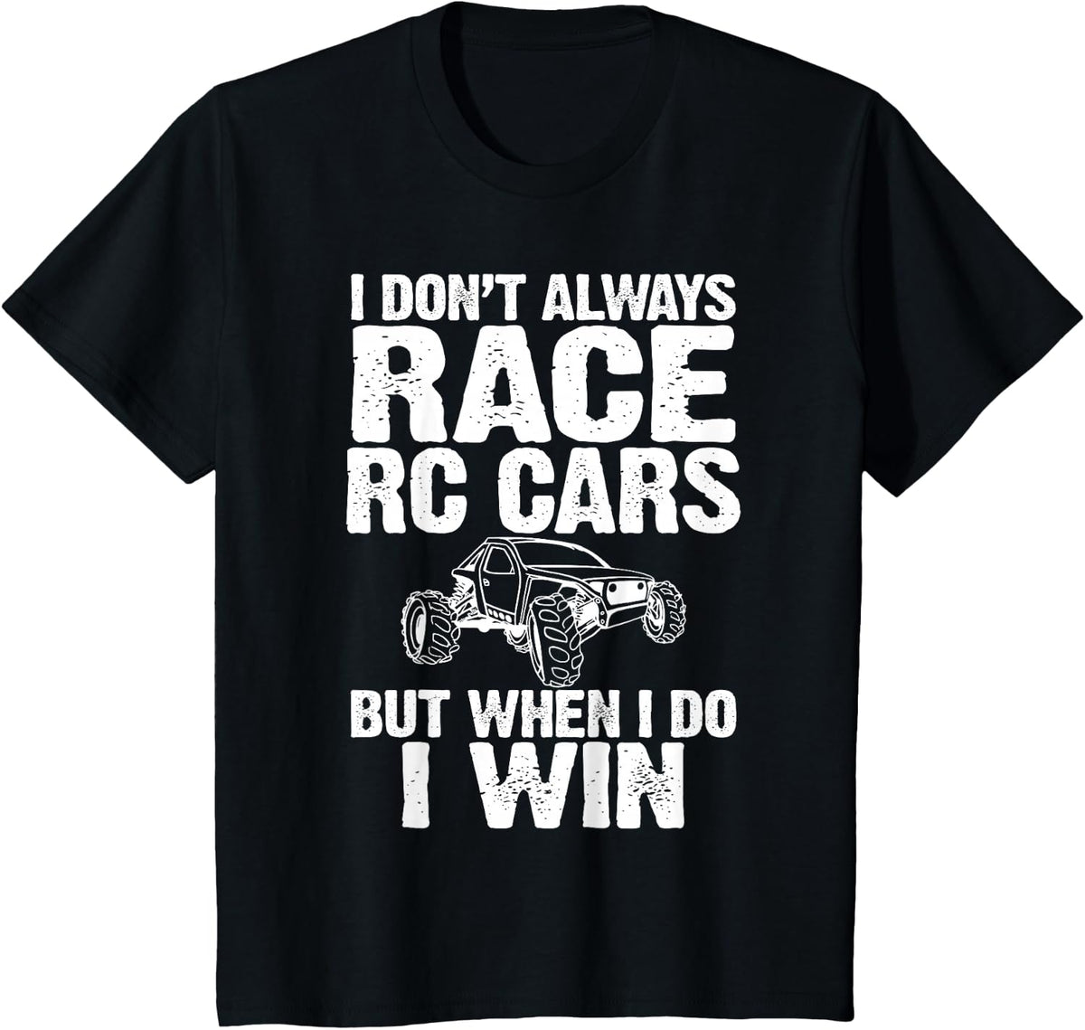 RC Racing RC Car Racing RC Truck RC Buggy Funny R/C Shirt T-Shirt - Black