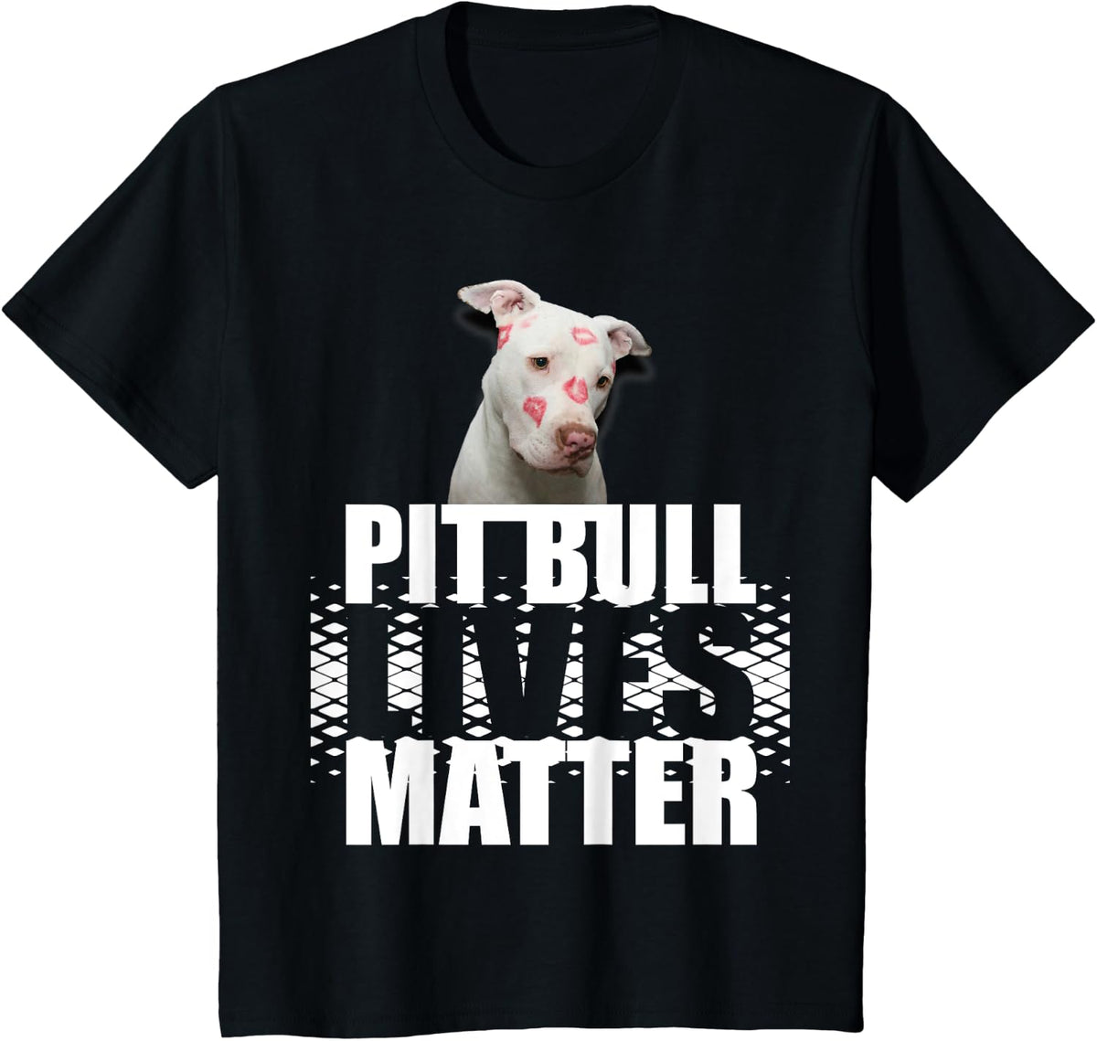 Pit Bull Lives Matter! fun shirt for dog lovers & pit owners Men Women Kids T-Shirt - Black