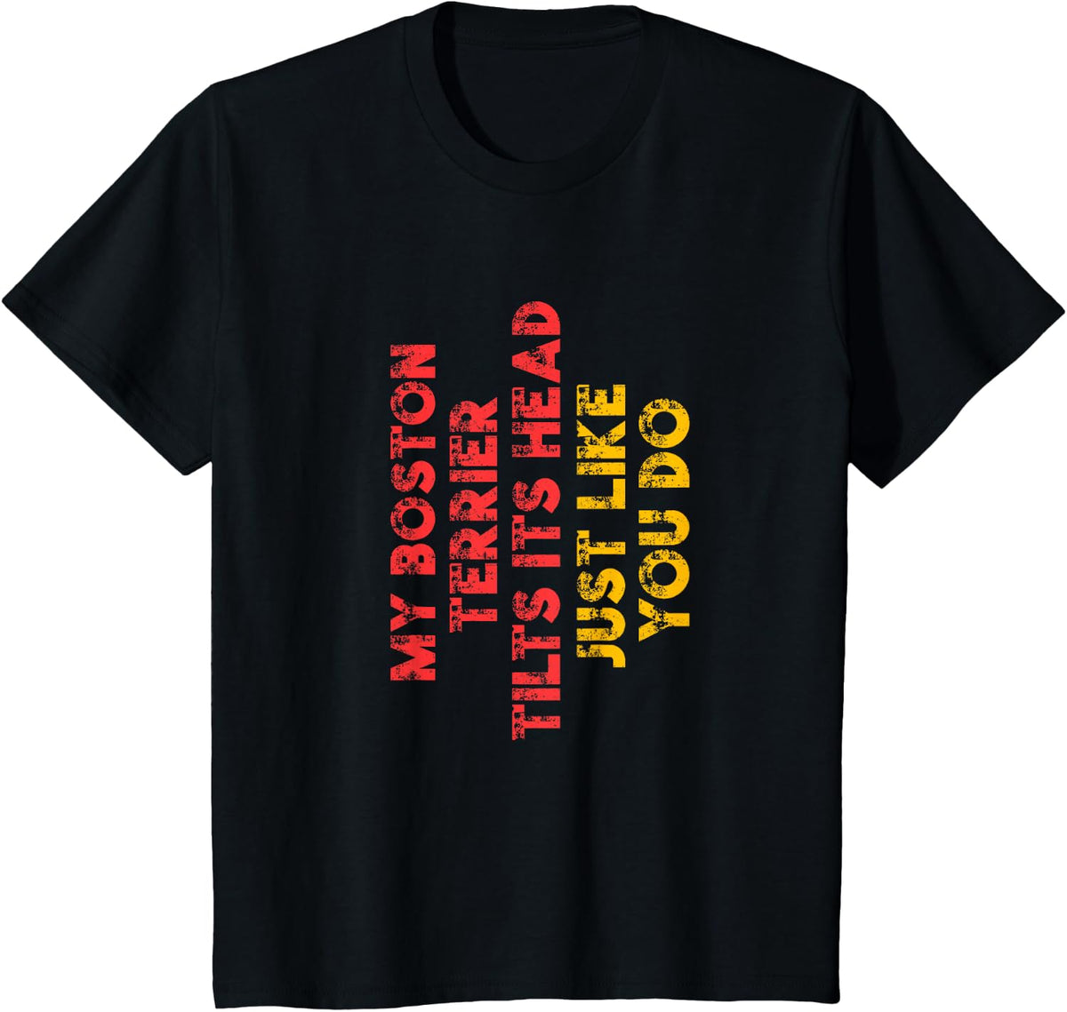 Boston Terrier Mom Dad Funny Dog Lover Owner Gift Women Men T-Shirt - Black