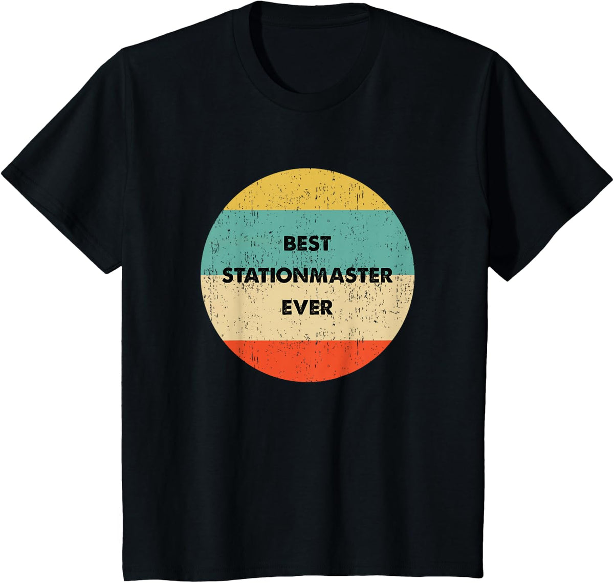 Stationmaster T-Shirt - Black