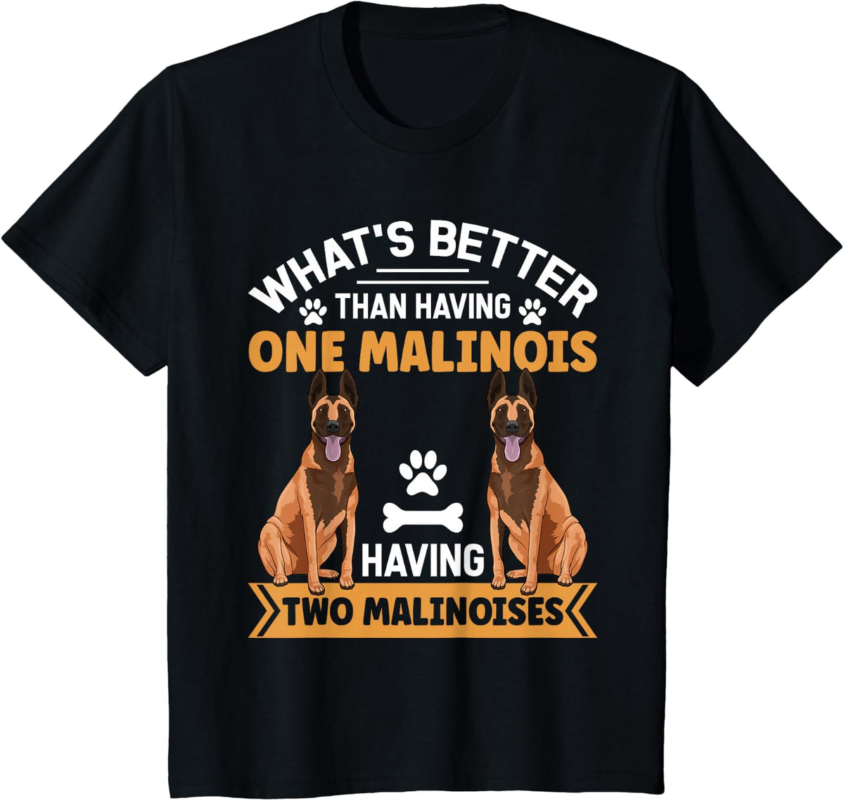 Belgian Malinois Dog for Belgian Malinois Owner T-Shirt - Black