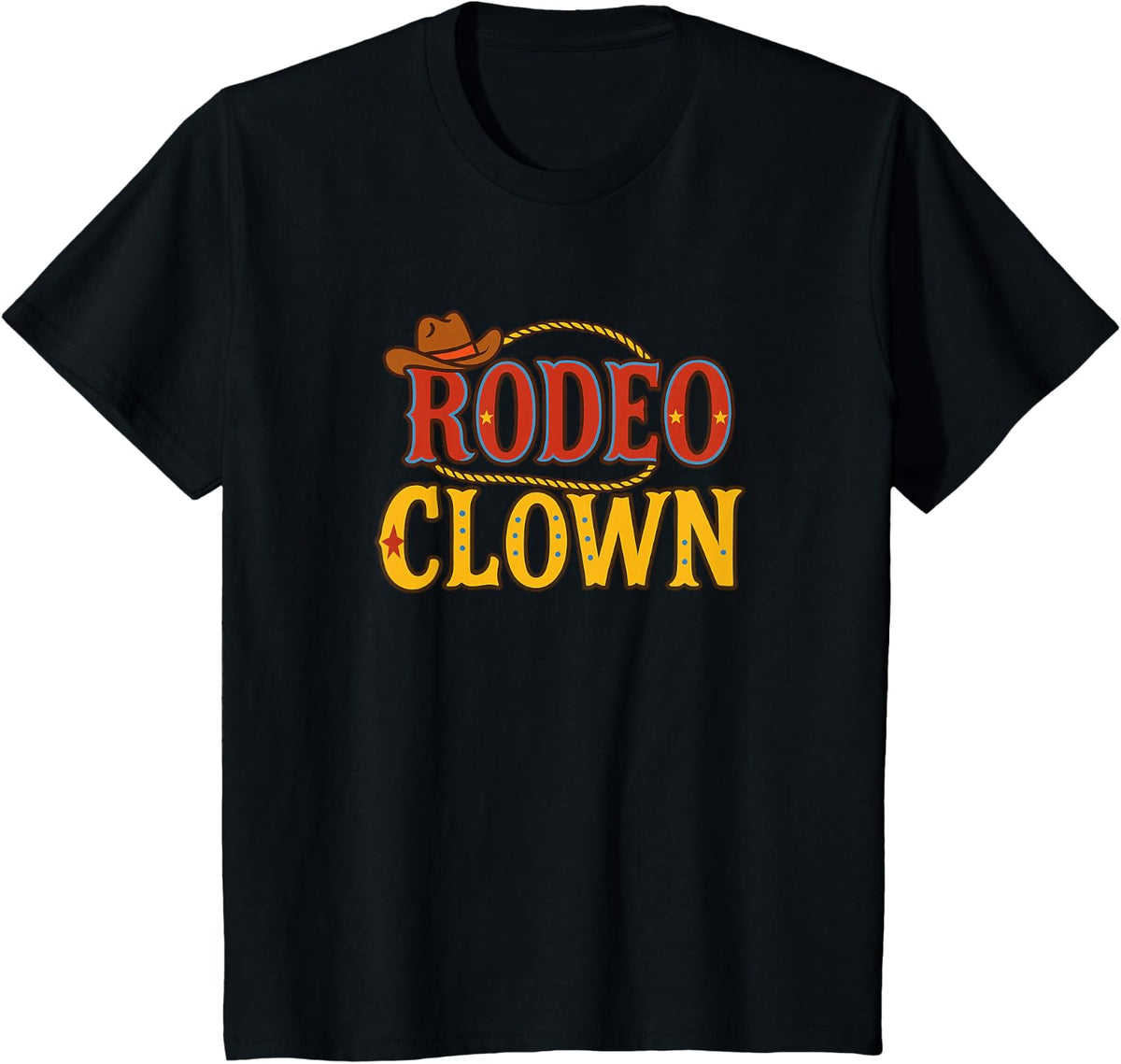 Rodeo Clown T-Shirt - Black