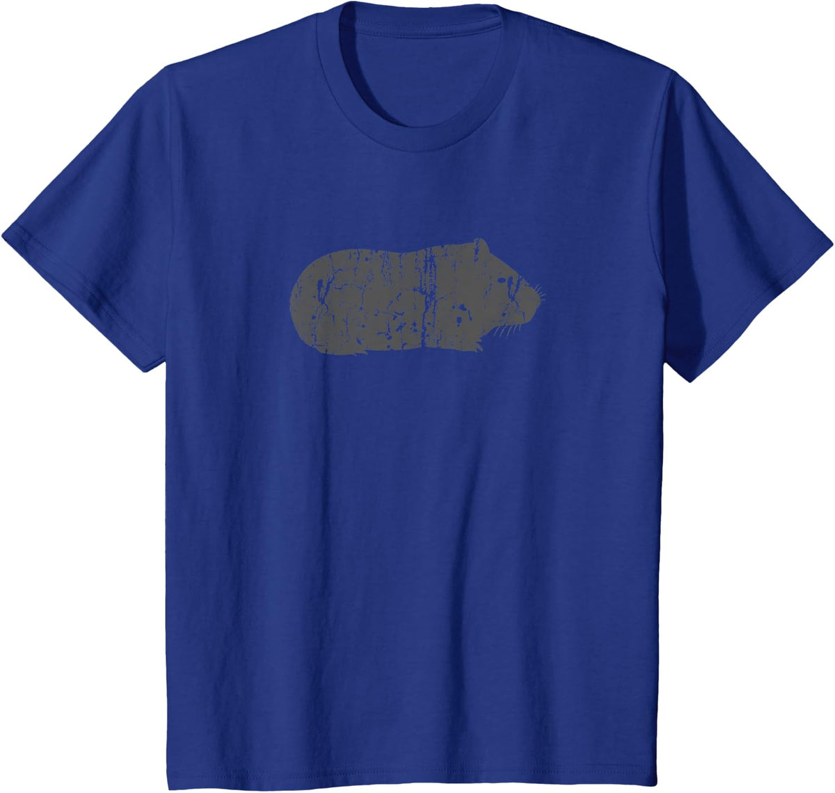 Guinea Pig Vintage Design - Guinea Pig Print T-Shirt - Royal Blue