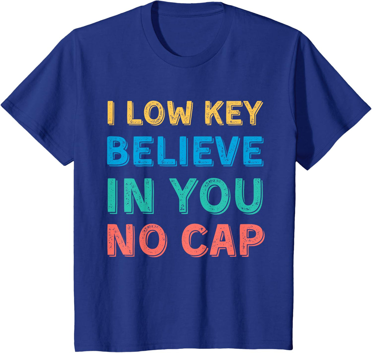 Funny Testing Shirt Listen Rizzlers Test Day Middle School T-Shirt - Royal Blue