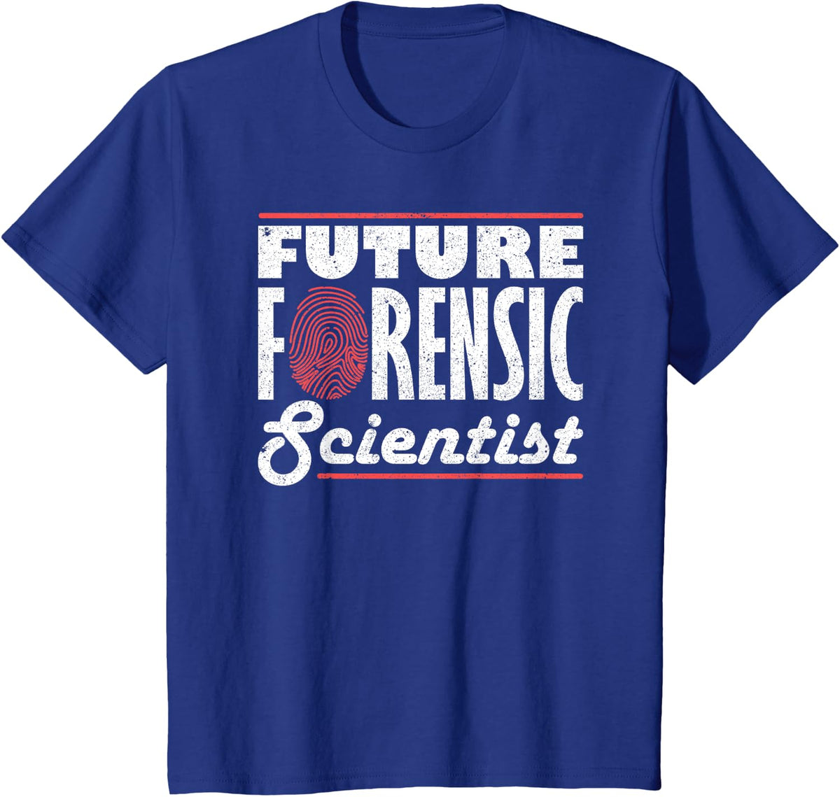 Forensic Scientist Forensics Future Forensic Scientist T-Shirt - Royal Blue