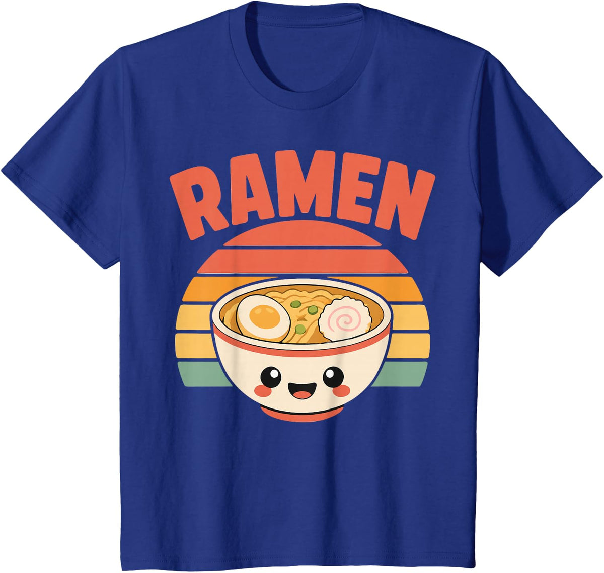 Ramen Lover Cute Japanese Noodles T-Shirt - Royal Blue