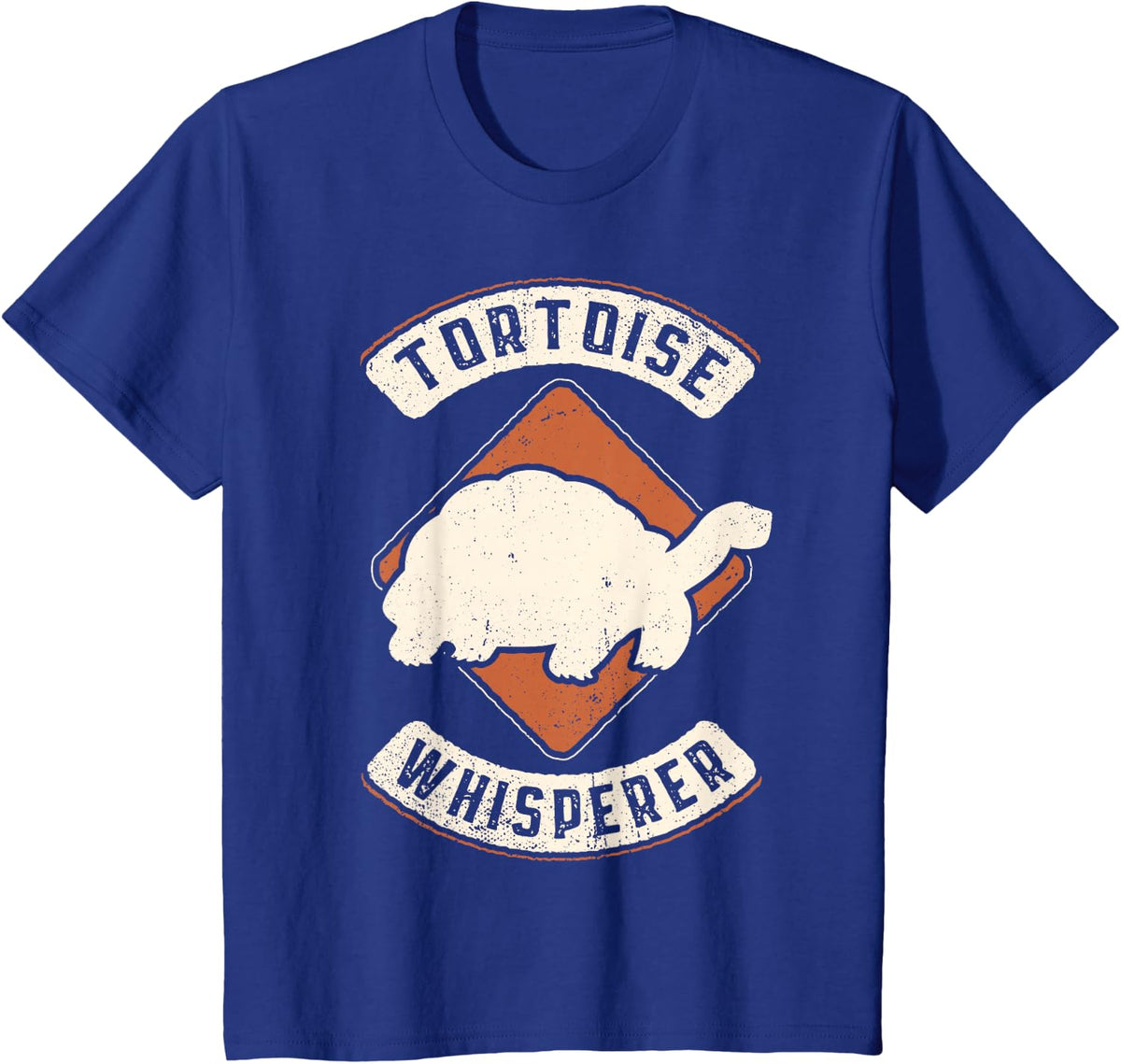 Tortoise Whisperer Vintage Classic Retro Animal Love T-Shirt - Royal Blue