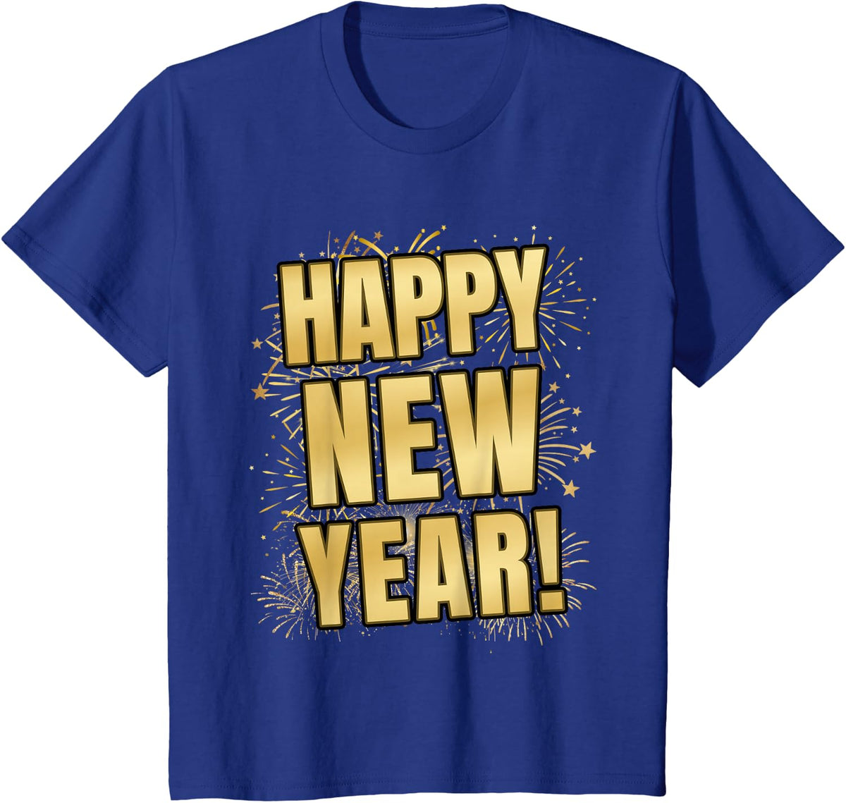 Happy New Year 2027 T-Shirt - Royal Blue