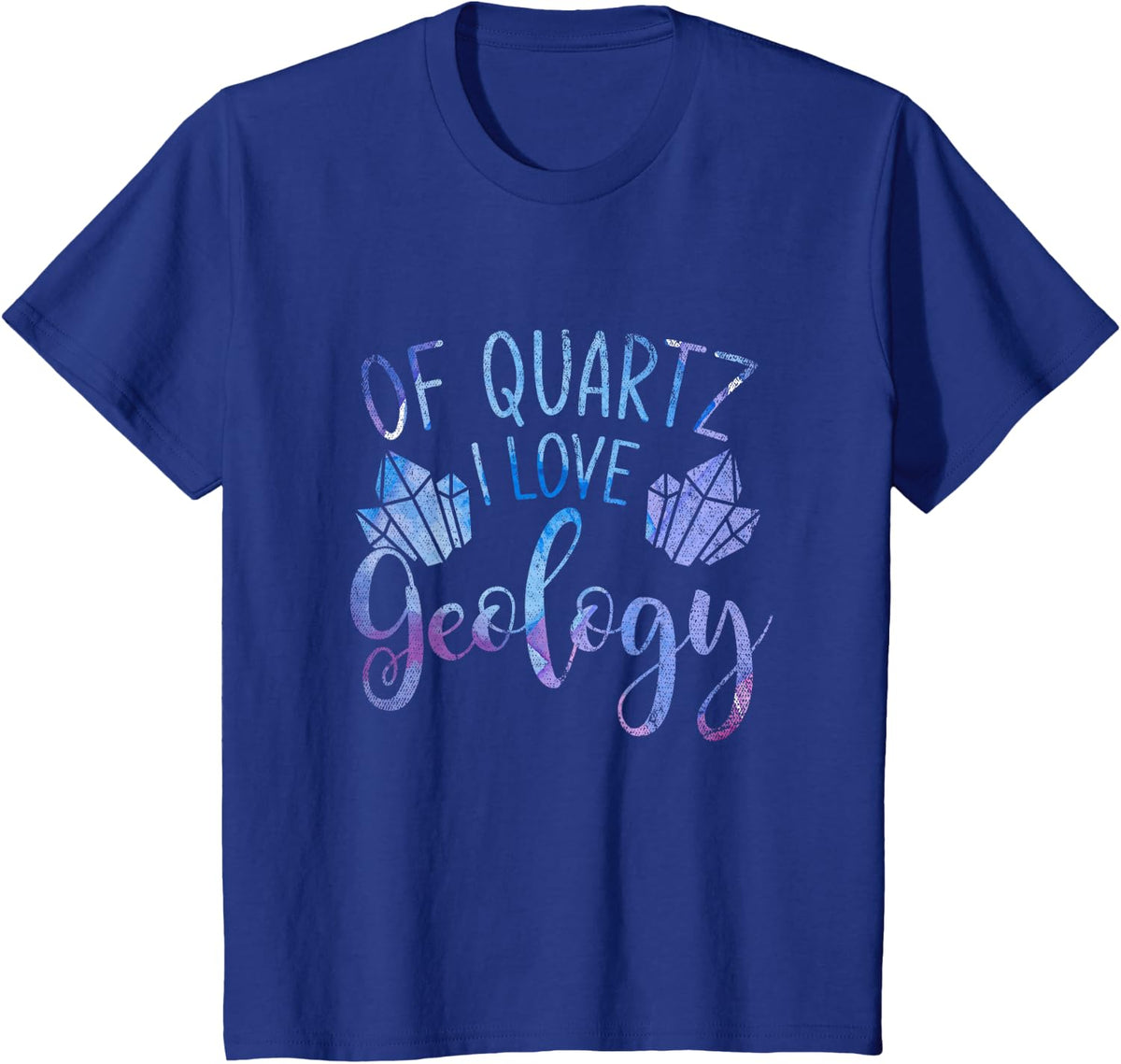 Funny Science Lover Gift Idea Geologist Geology T-Shirt - Royal Blue