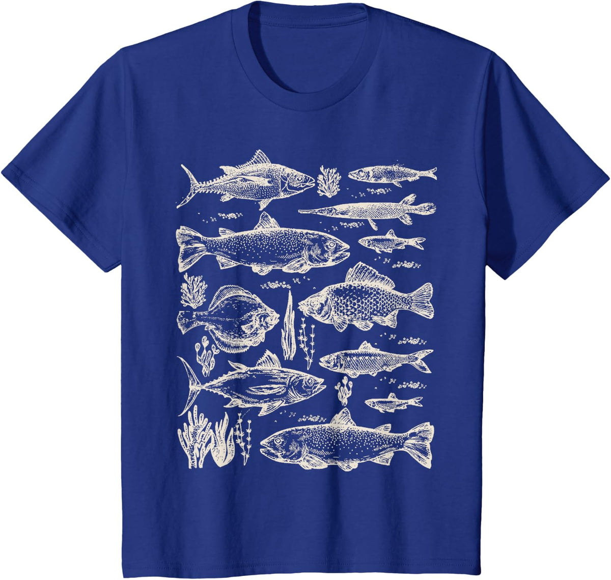 Bass Lovers T-Shirt - Royal Blue