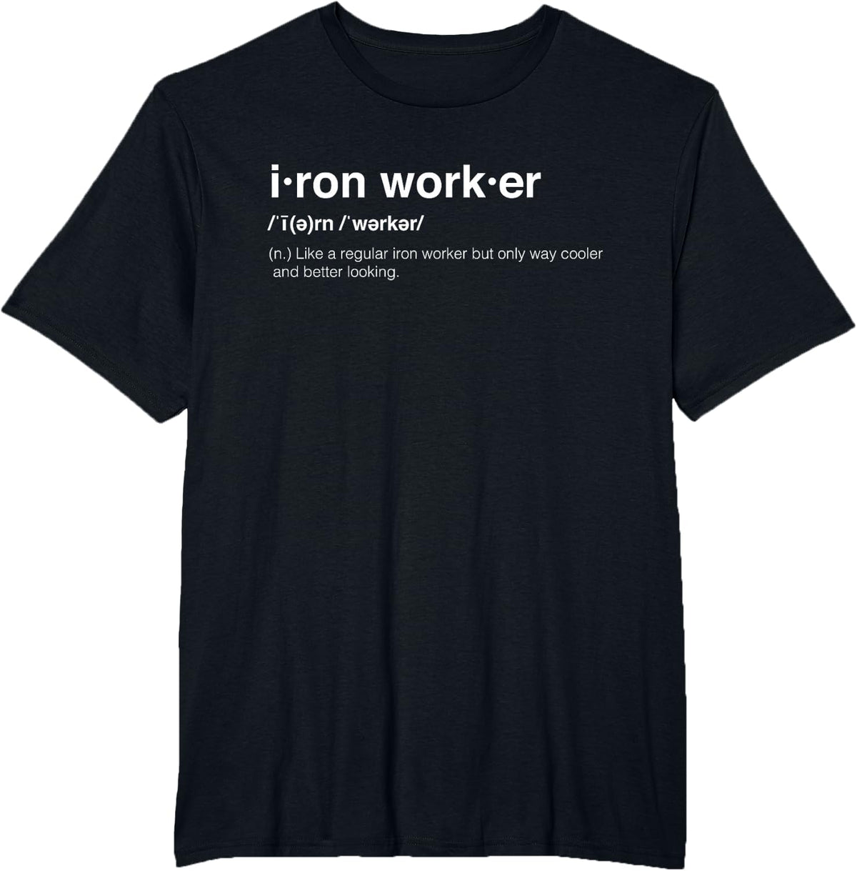 Iron Worker T-Shirt - Black