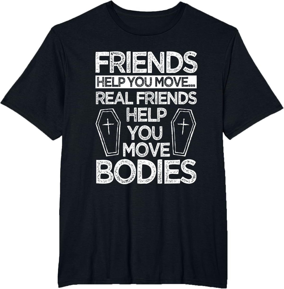 Funeral Director Friends Mortician Undertaker Mortuary T-Shirt - Black