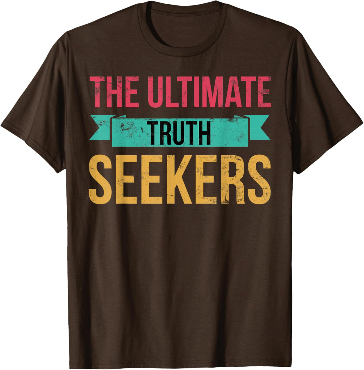 The Ultimate Truth Seekers, Forensic Scientist T-Shirt - Brown