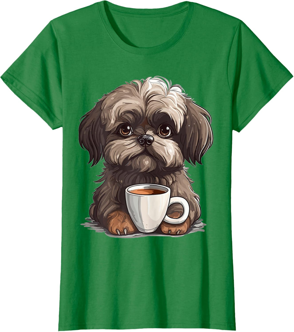 Bolonka Zwetna Puppies Dog Bolonka Owner Dogs Mom Bolonka T-Shirt - Kelly Green