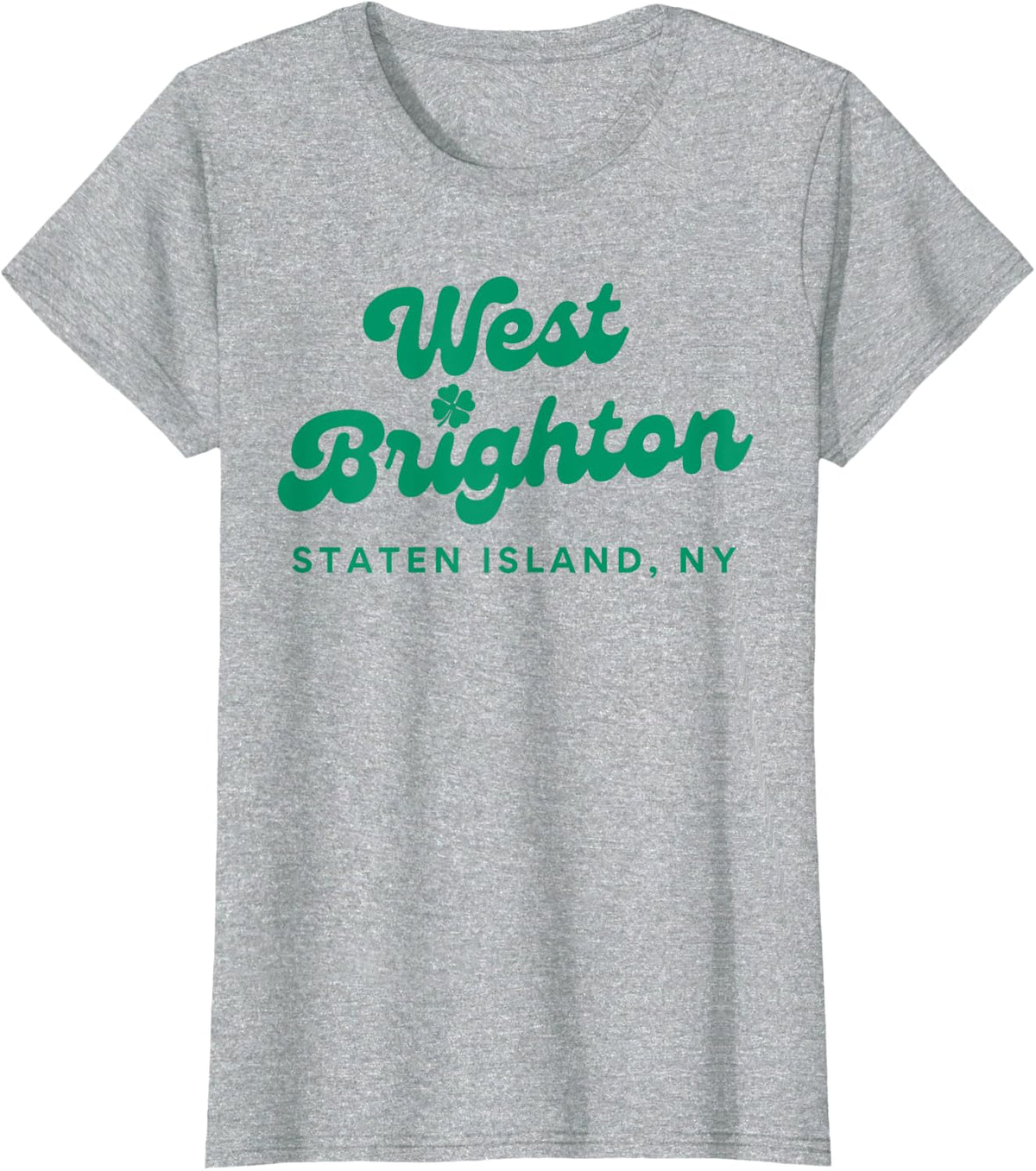 West Brighton Staten Island St Patrick's Day Parade T-Shirt - Heather Grey