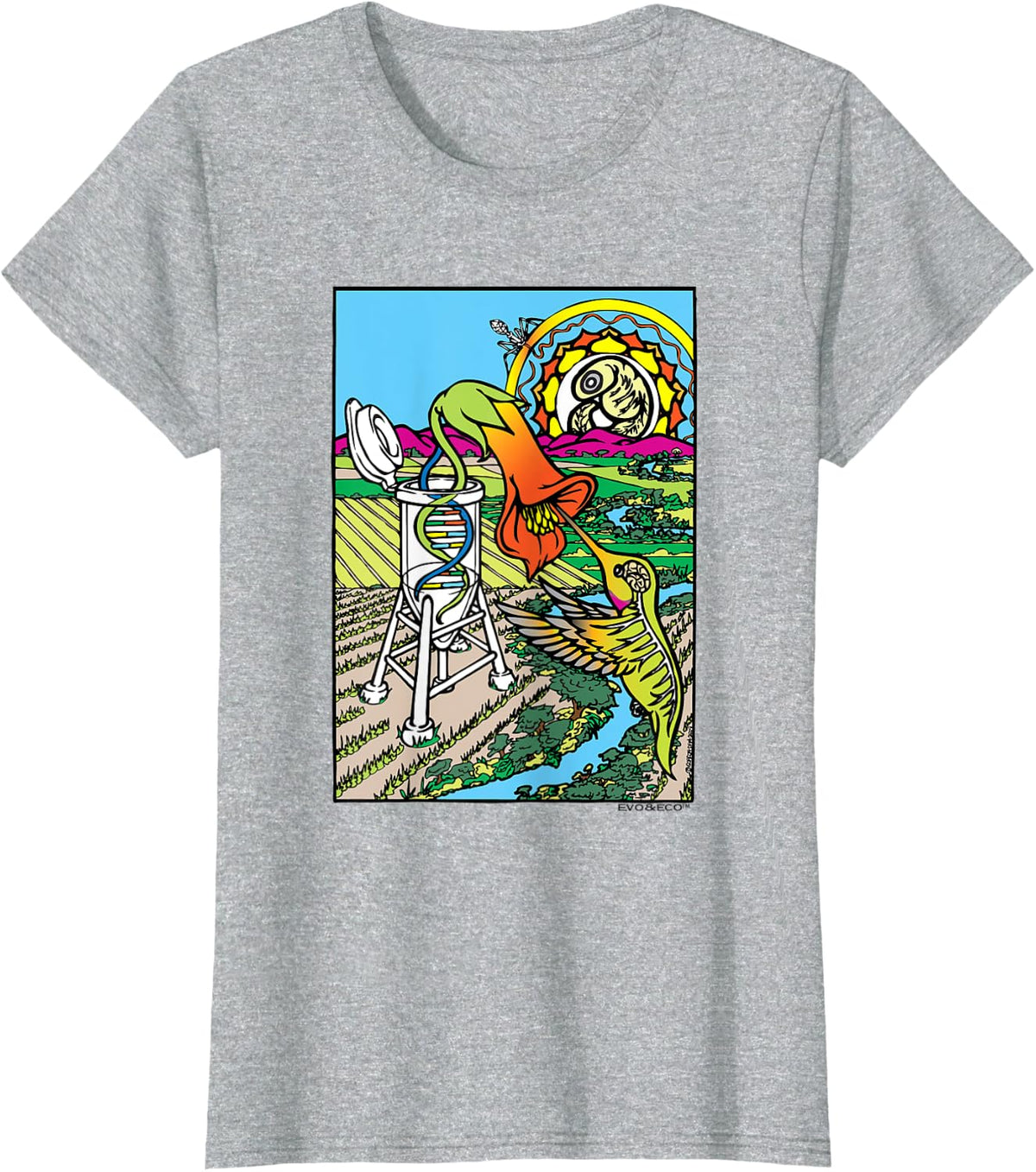 Biological Sciences T-Shirt - Heather Grey