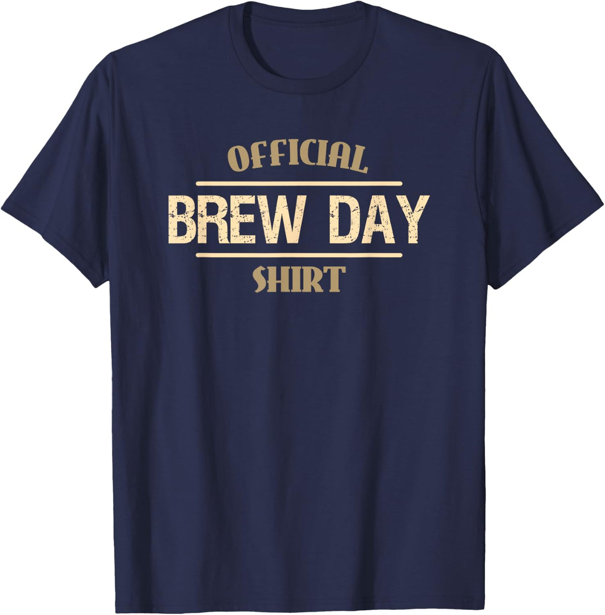 Funny Coffee Maker Merch for Brew Day - Barista Merch T-Shirt - Navy Blue