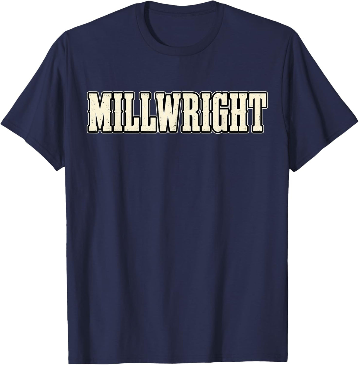 Millwright Lazy Halloween Costume T-Shirt - Navy Blue