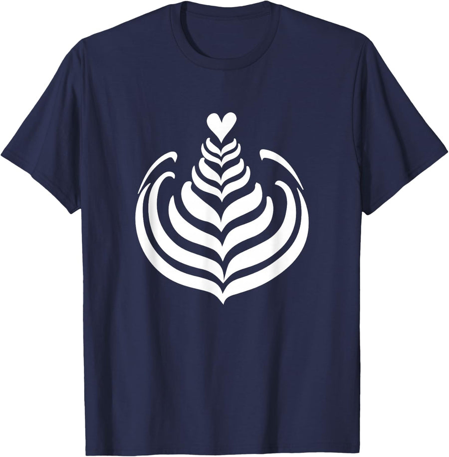 Barista Coffee Espresso Bar Coffee Lovers - Barista T-Shirt - Navy Blue