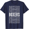 Boxers T-Shirt - Navy Blue