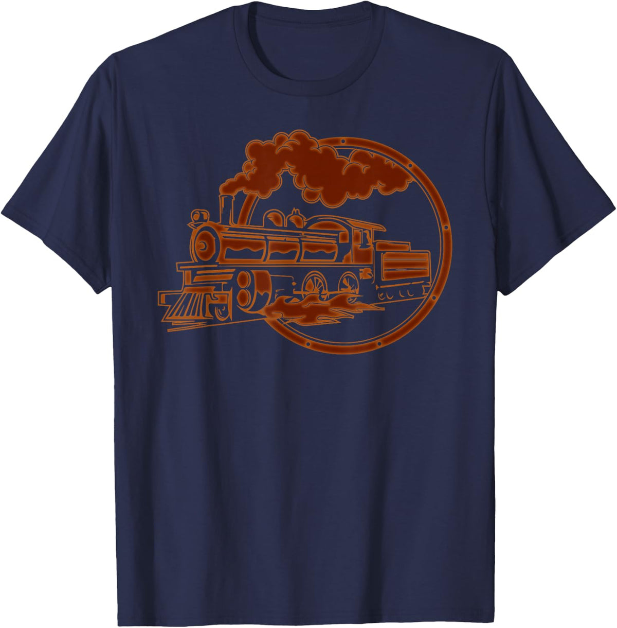 Trains Operator Railroad Locomotive - Train T-Shirt - Navy Blue