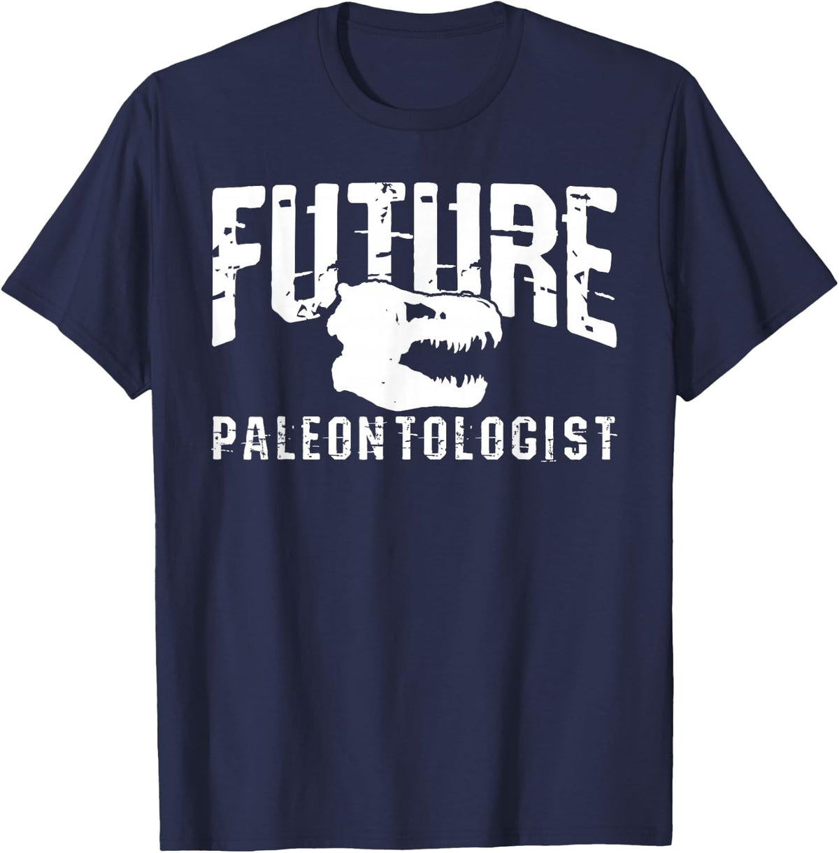 Future Paleontologist Palentology Student Gift T-Shirt - Navy Blue