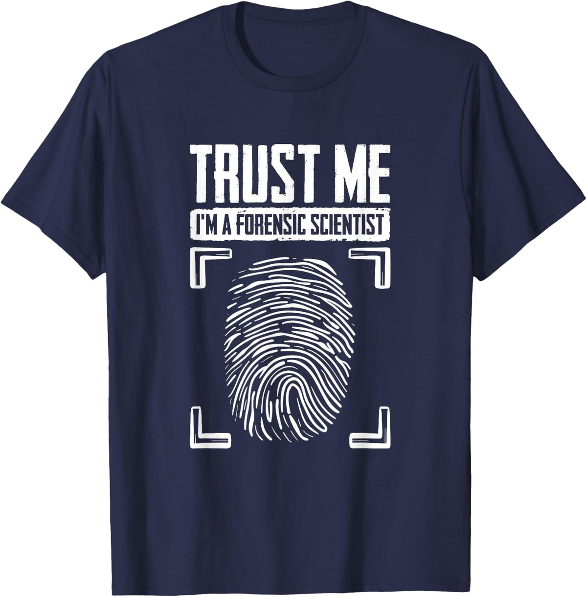 I'm A Future Forensic Scientist - Criminology Investigator T-Shirt - Navy Blue
