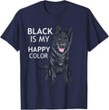 Cute Black German Shepherd - Awesome Cute Dog T-Shirt - Navy Blue