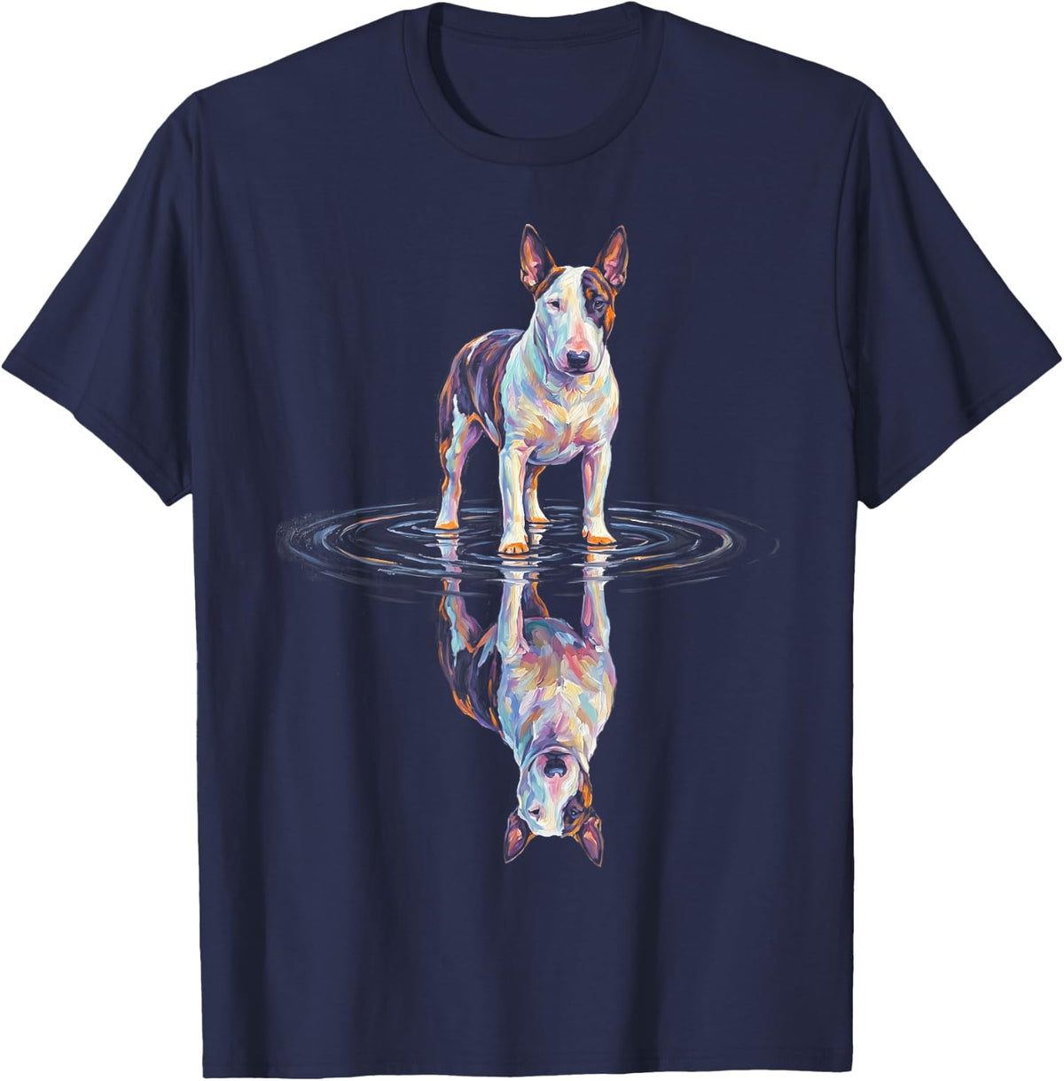 Bull Terrier T-Shirt - Navy Blue