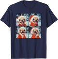 Chihuahua Mom Christmas T-Shirt - Navy Blue
