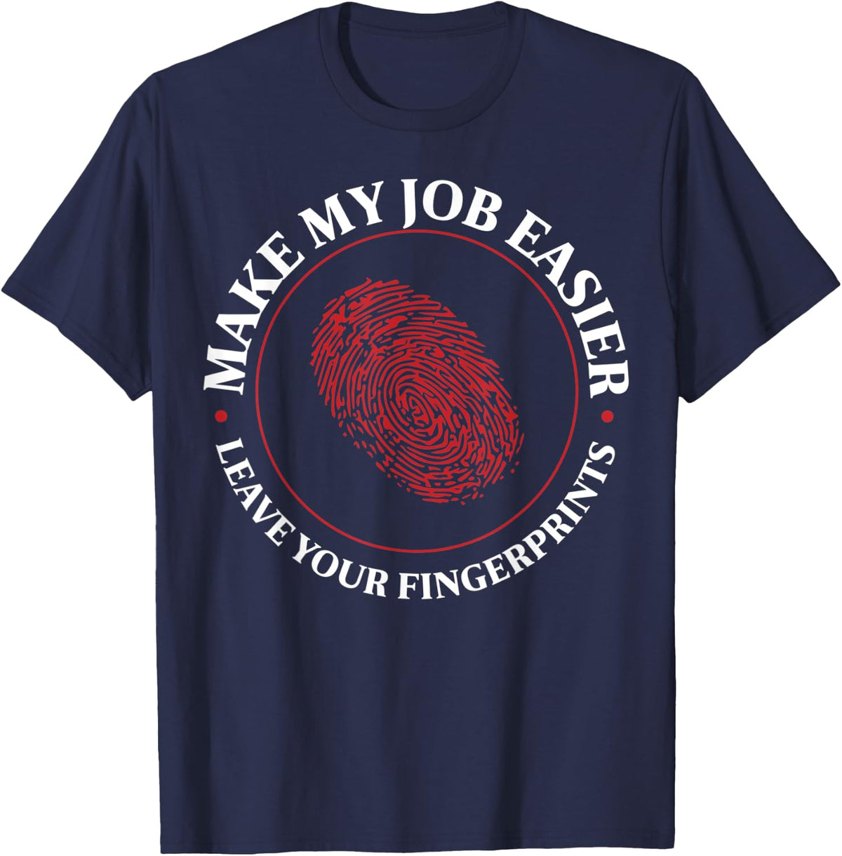 Forensic Scientist - Forensic Science Costume T-Shirt - Navy Blue