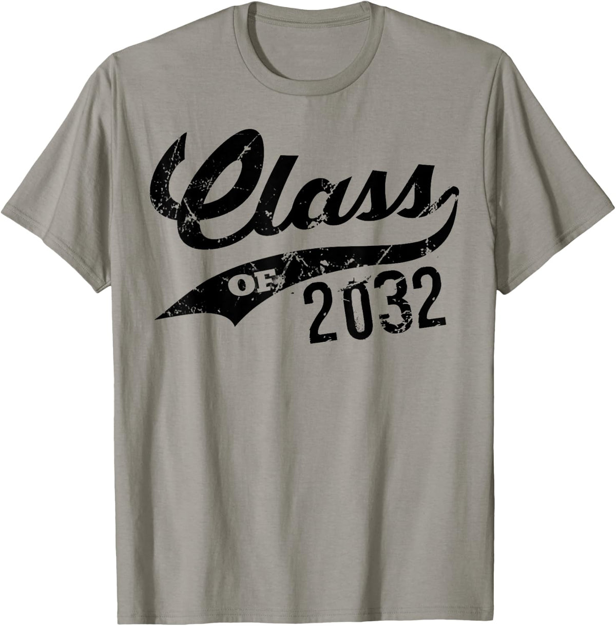 Class of 2032 T-Shirt - Future Kindergarten Graduate - Slate Grey