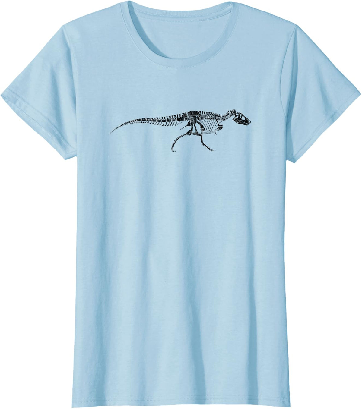 T-Rex Fossil - Dinosaur Paleontologist T-Shirt - Baby Blue