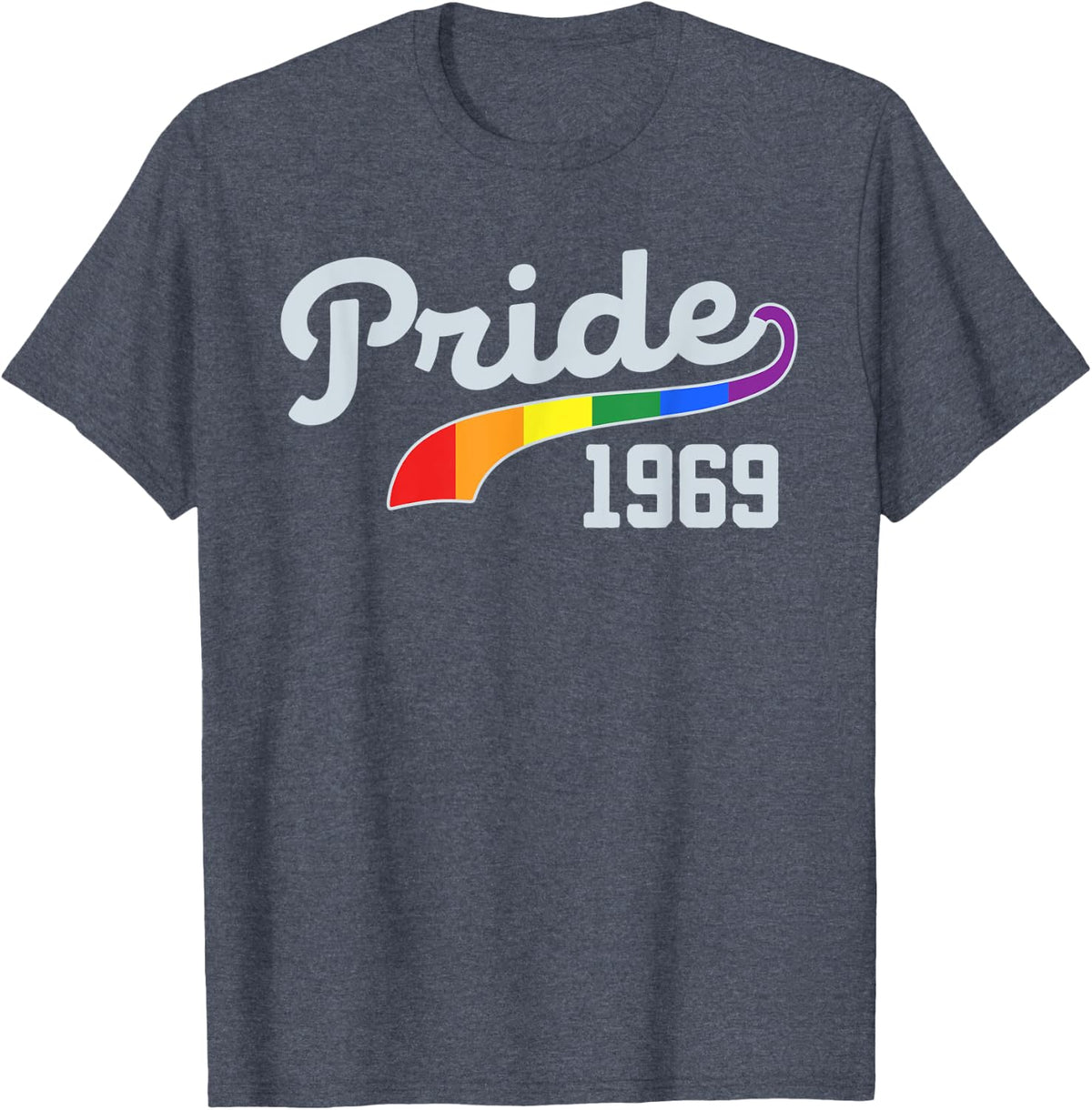 LGBTQ and LGBTQ+ Love Pride Revolution Pride Month T-Shirt - Heather Blue
