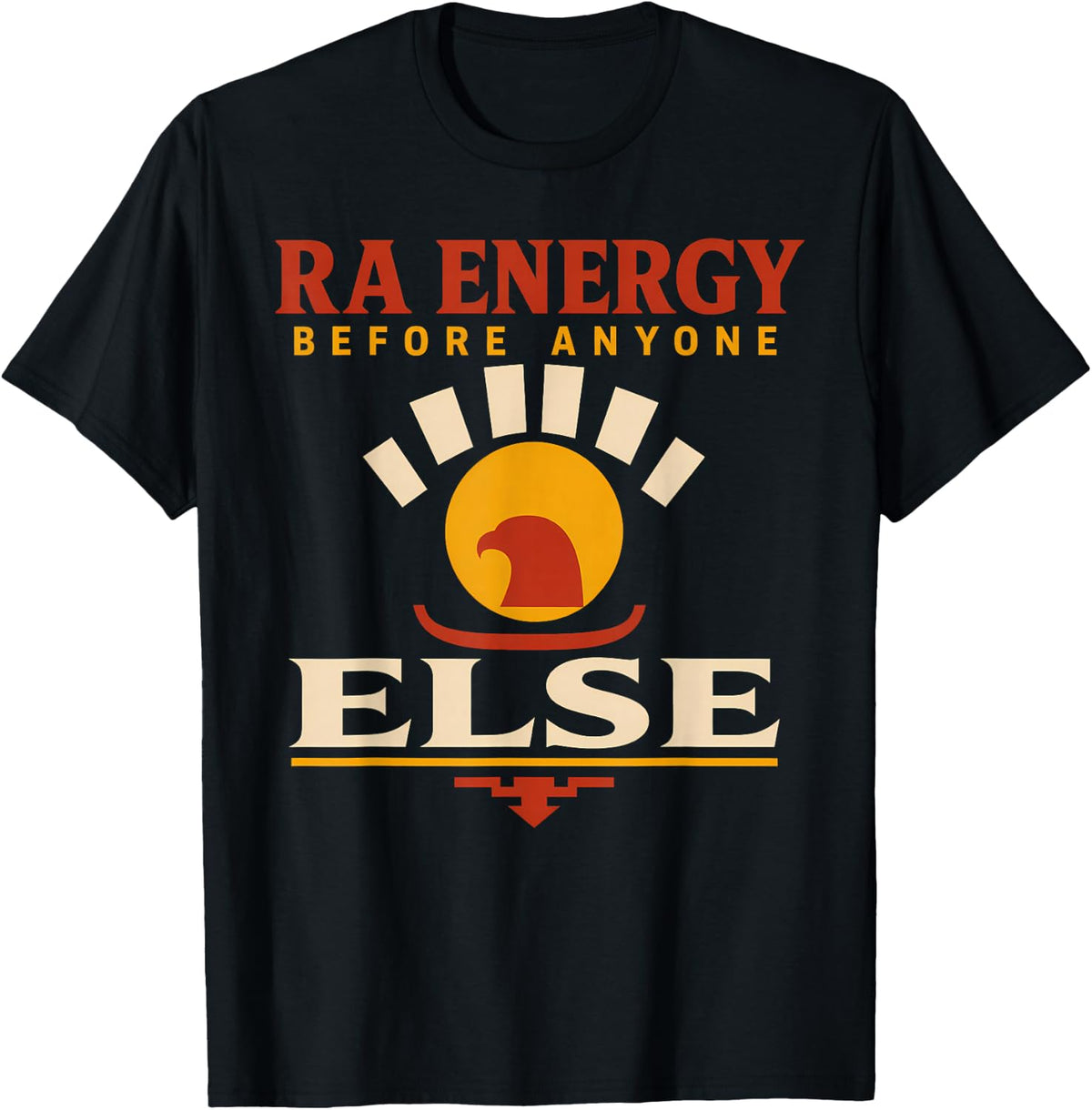 Ra Sun God Egyptian Mythology Ancient Egypt Gift T-Shirt - Black