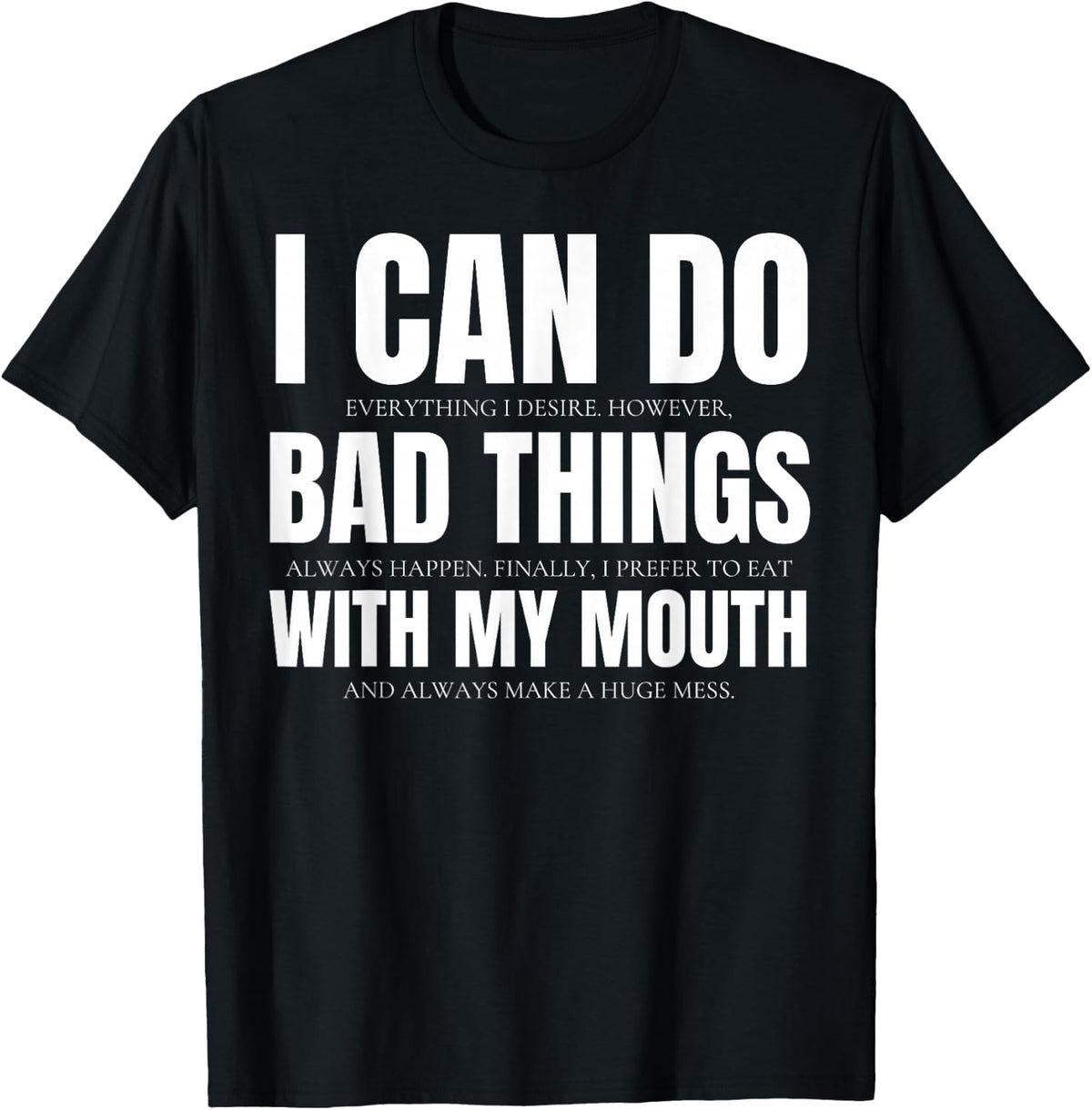 Sexual Innuendo Funny Offensive Adult Humor Gag Women T-Shirt - Black