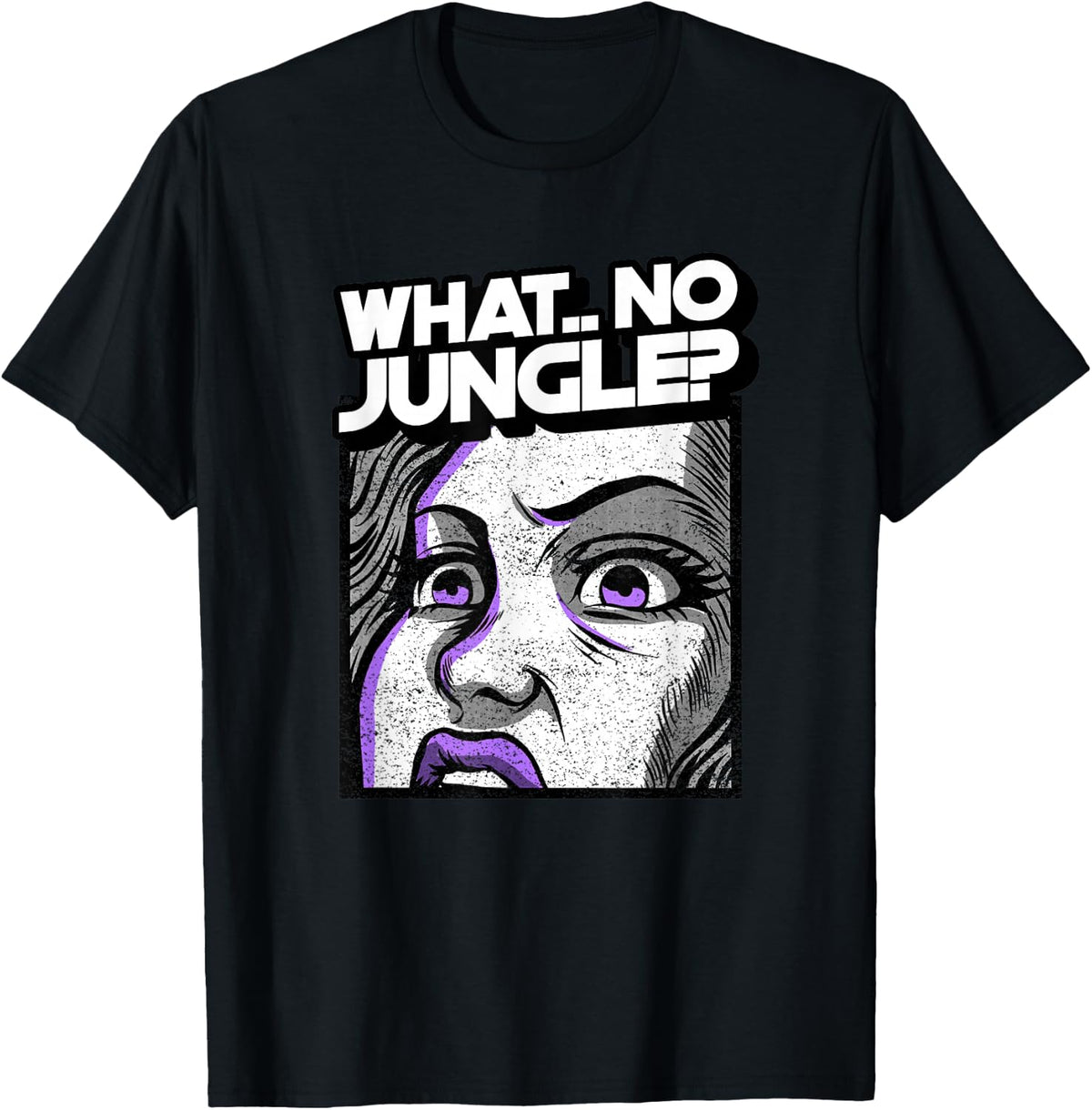 Junglist Massive No DNB Music Liquid EDM Drum And Bass T-Shirt - Black