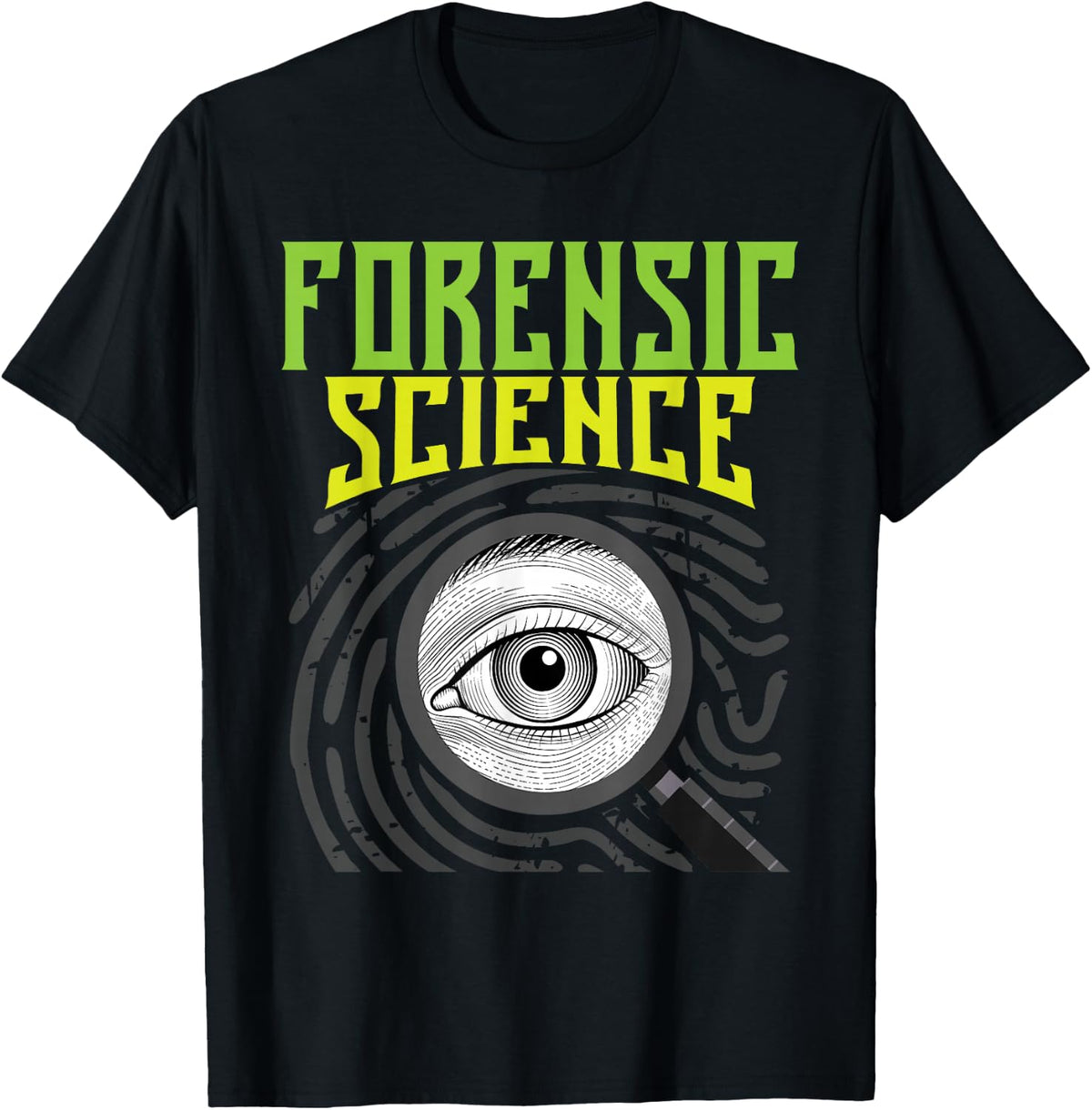Forensic Science - Forensics Forensic Scientist Criminology T-Shirt - Black