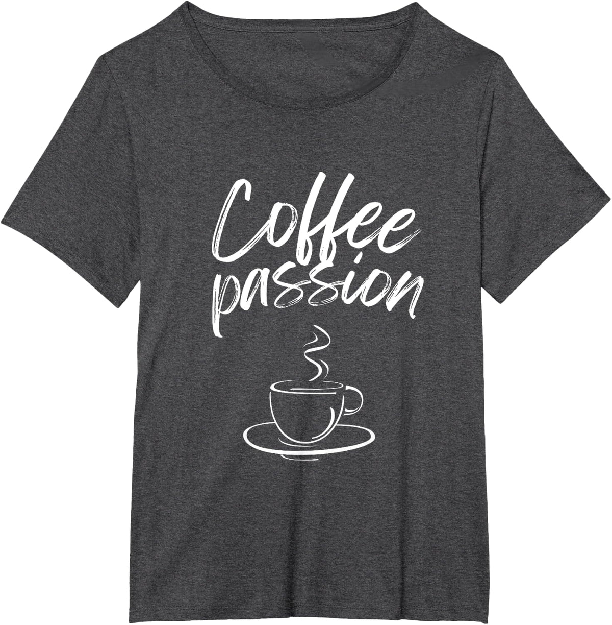 Coffee Lovers T-Shirt - Dark Heather Grey